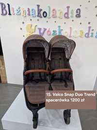 Wózek bliźniaczy spacerówka Valco Snap Duo Trend wysyłka Bliźniakoland