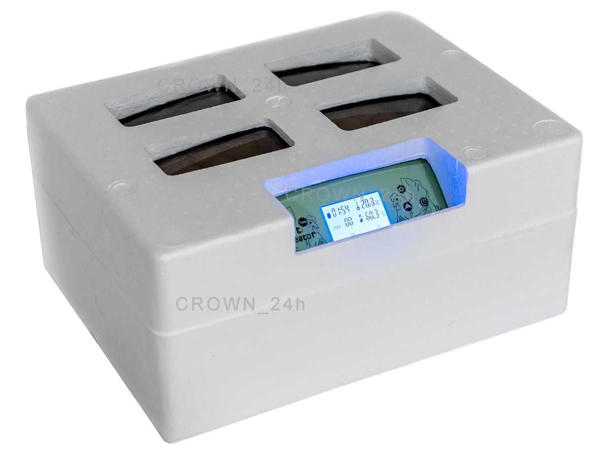 Inkubator Automat SMART 32 z mechanizmem rolkowym na każdy rodzaj jaj