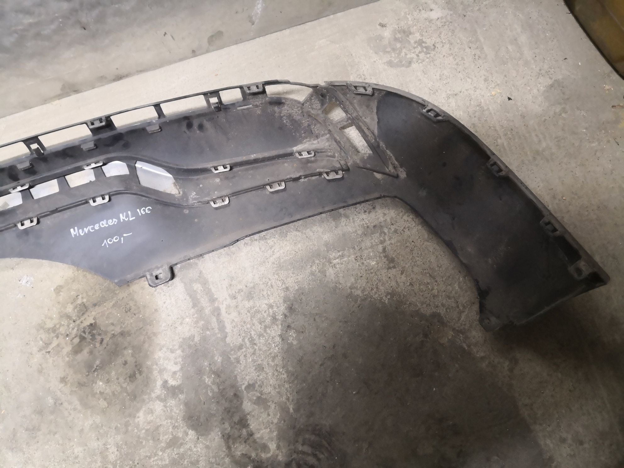 Dyfuzor zderzaka tył Mercedes Ml W166