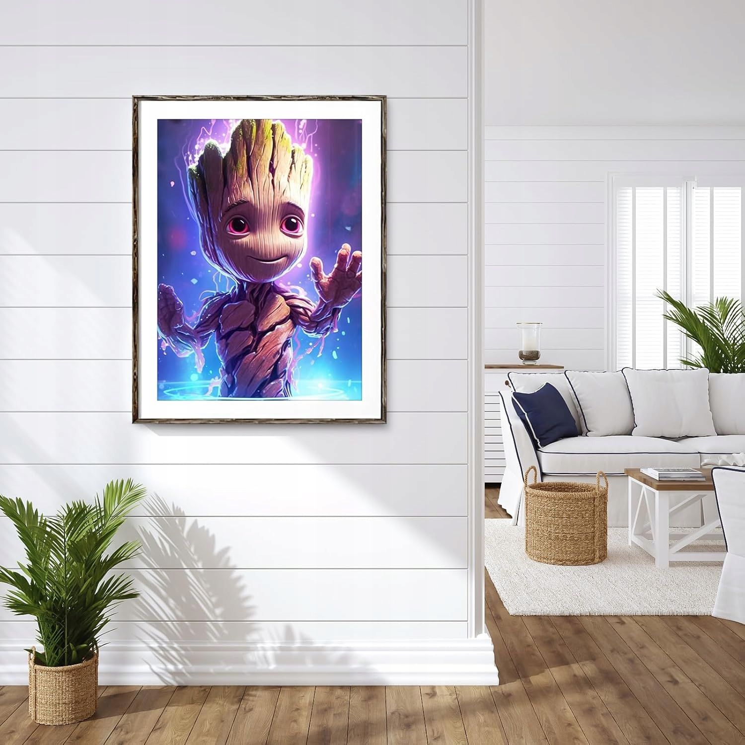 Diamond DIY Groot zestaw do malowania 5D mozaika haft diamentowy