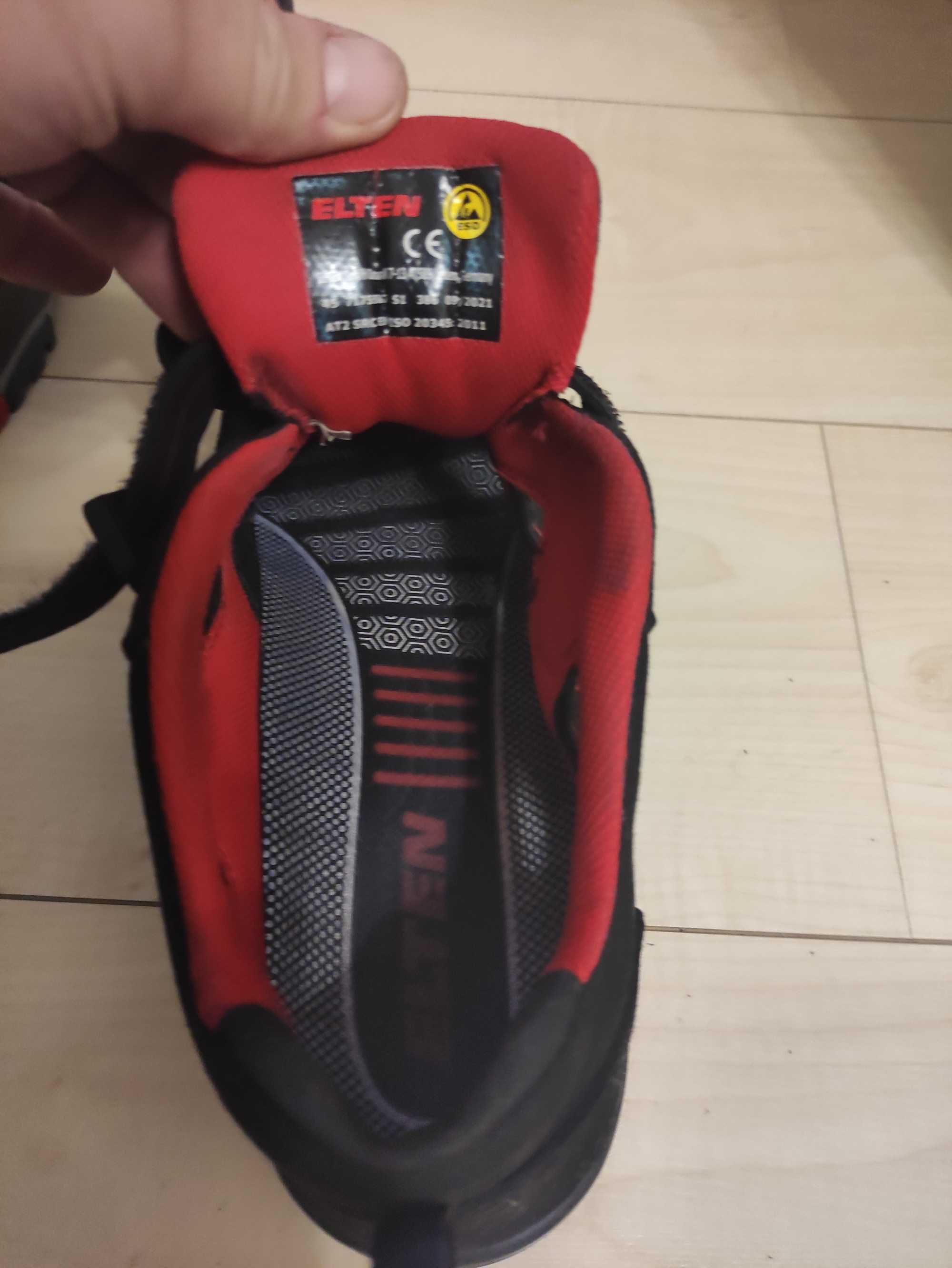 Męskie buty robocze ELTEN Anthony ESD S1P r. 45 29 cm bdb