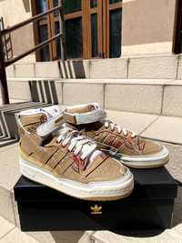 Кросівки Adidas Mcdonalds Forum 84 HI X Eric Emanuel Beige GW9711