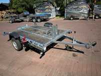 TEMARED Przyczepa MOTO-QUAD 246x160 uchylna hydraulicznie uniwersalna moto quad traktorek atv  Nowa przyczepa Temared Moto Quad uchylana Częstochowa dostawa pod dom