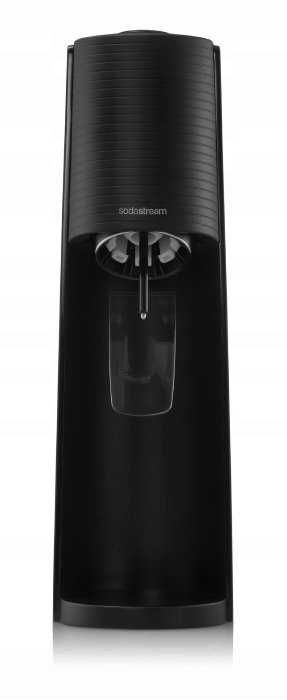 Saturator SodaStream Terra Czarny + 2 Butelki Fuse 1l + Nabój CO2 Gaz