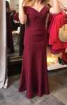 Sukienka Mia Bordo r. 38 Suknia elegancka wieczorowa, studniówka