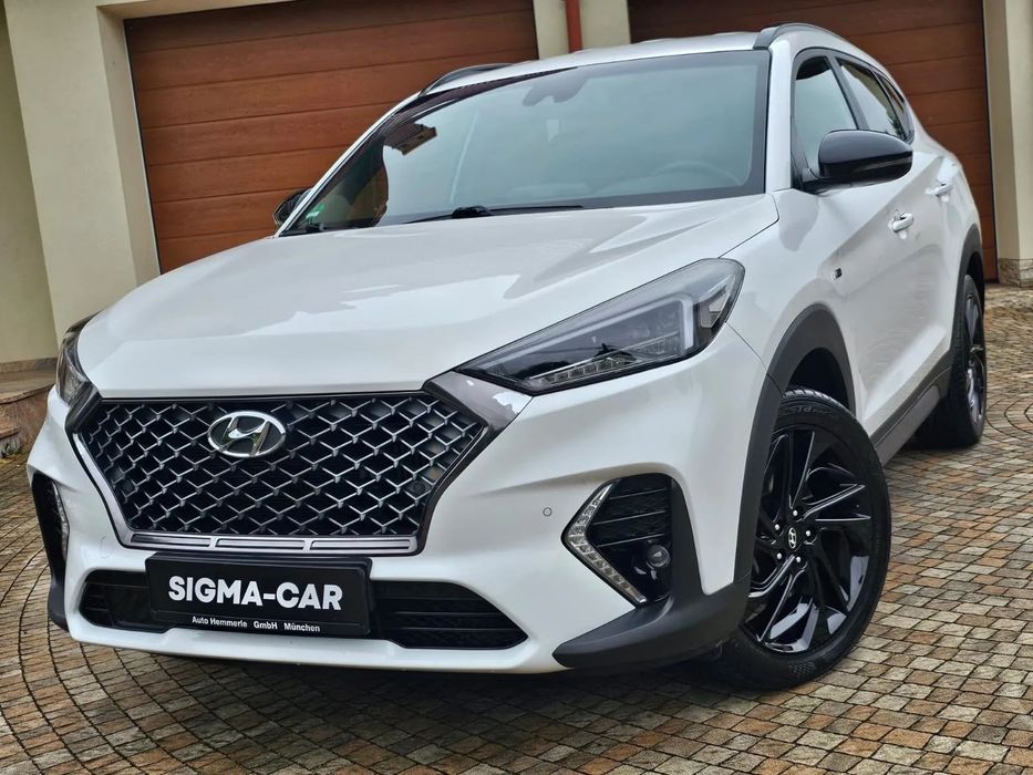 Hyundai Tucson N-LINE 4WD 1.6 TGDI 177KM 4x4 Bezwypadkowy BogateWyposażenie