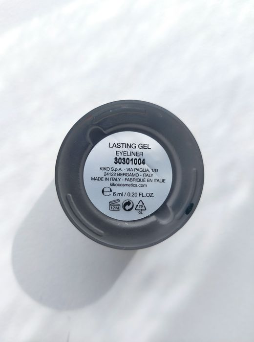 Гелева підводка для очей  Kiko Milano