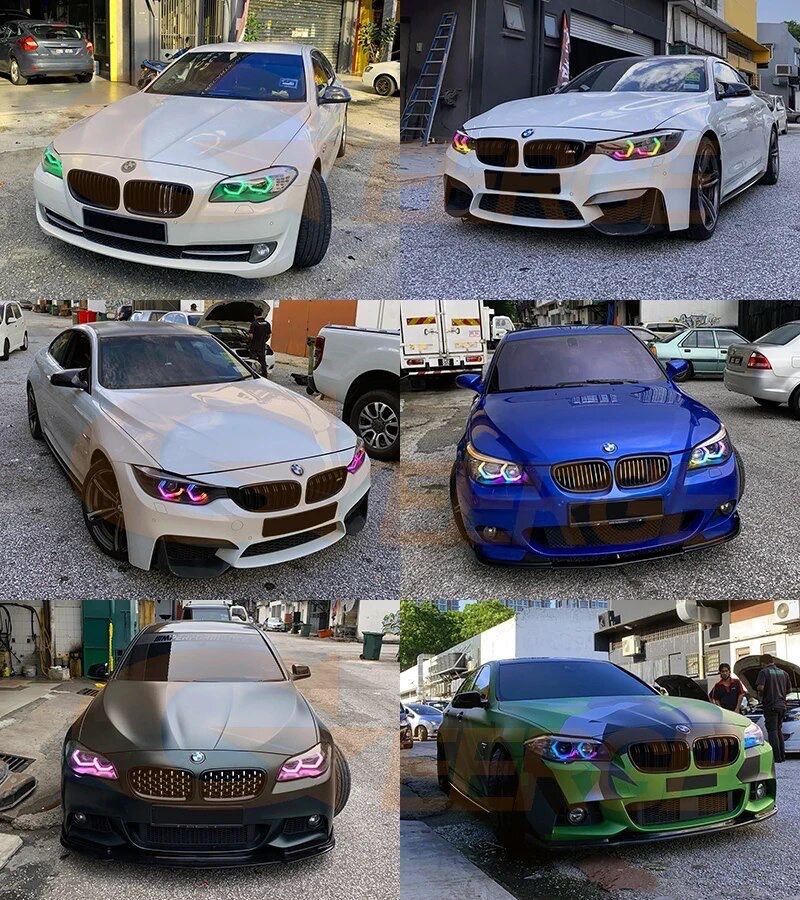 Ангельские глазки BMW F10 F15 F30 F32 E60 E70 E71 E90 E92 G Стиль RGB