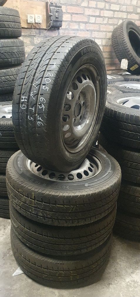 Колеса в зборі 205/65R16C VW T5 б/у з Німеччини