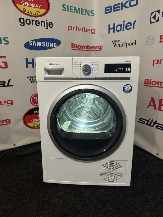 Сушильна машина/ сушка тепловий насос Siemens iQ700 WT47W5W0 8кг A+++
