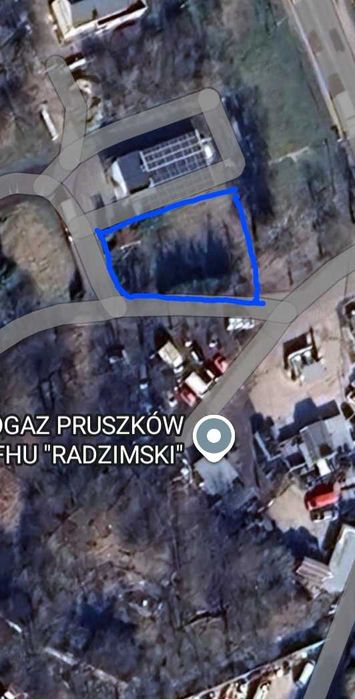 Sprzedam działke usługową  Pruszkoŵ blisko wjazd na A2