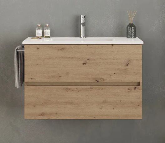 Móvel casa de banho EURO1 100x45 (com tampo e sem lavatório)