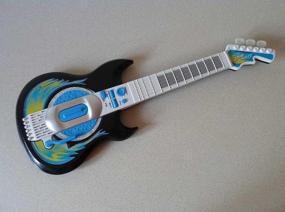 Elektryczna Gitara dla Dzieci z Efektami Dźwiękowymi i Świetlnymi.