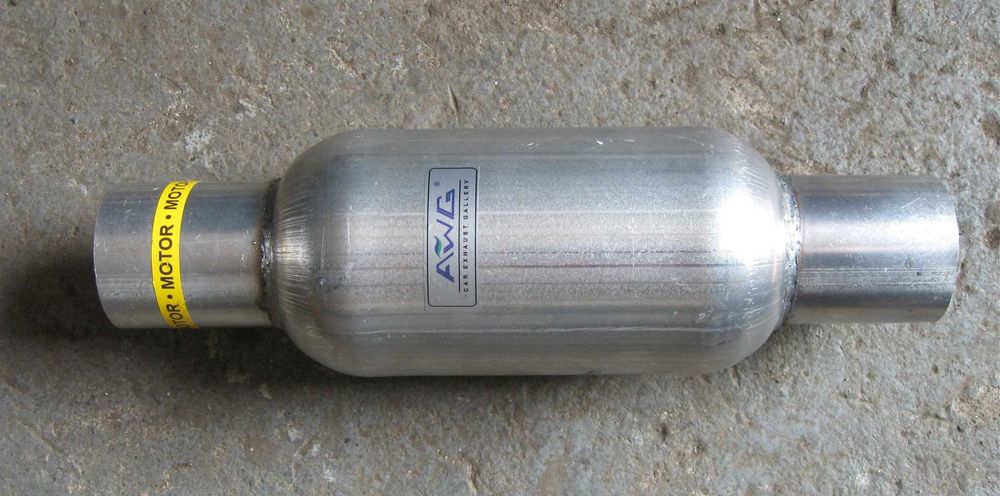 Стронгер - пламегаситель (вставка вместо катализатора)