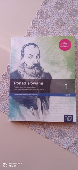Ponad słowami 1 cześć 2 nowa era podręcznik