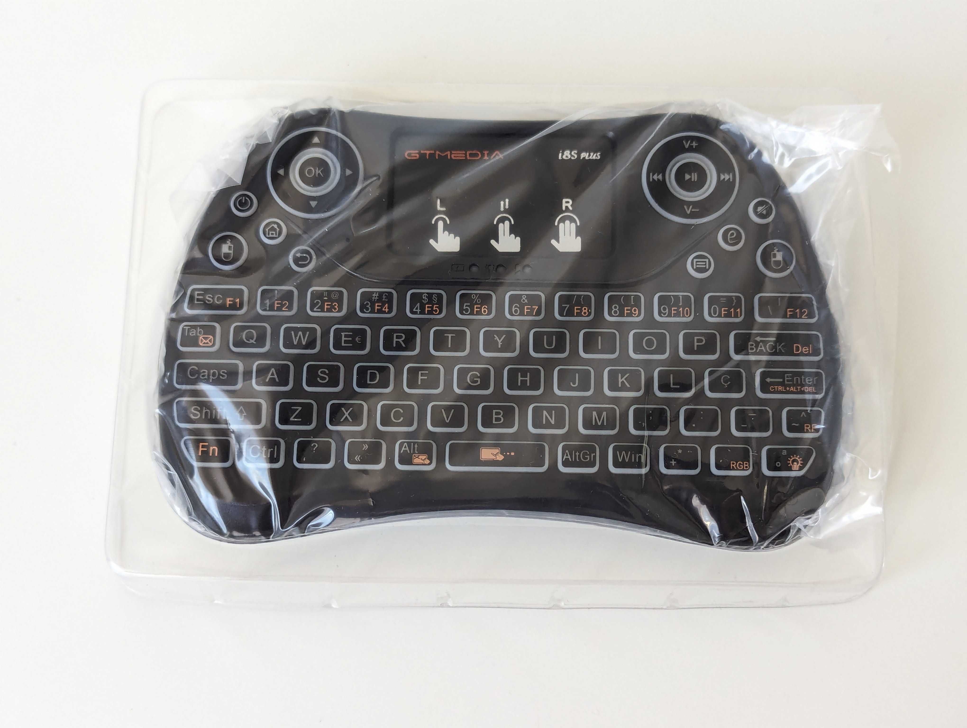 Comando Universal USB | Teclado QWERTY Português | Luz | Bateria | i8s