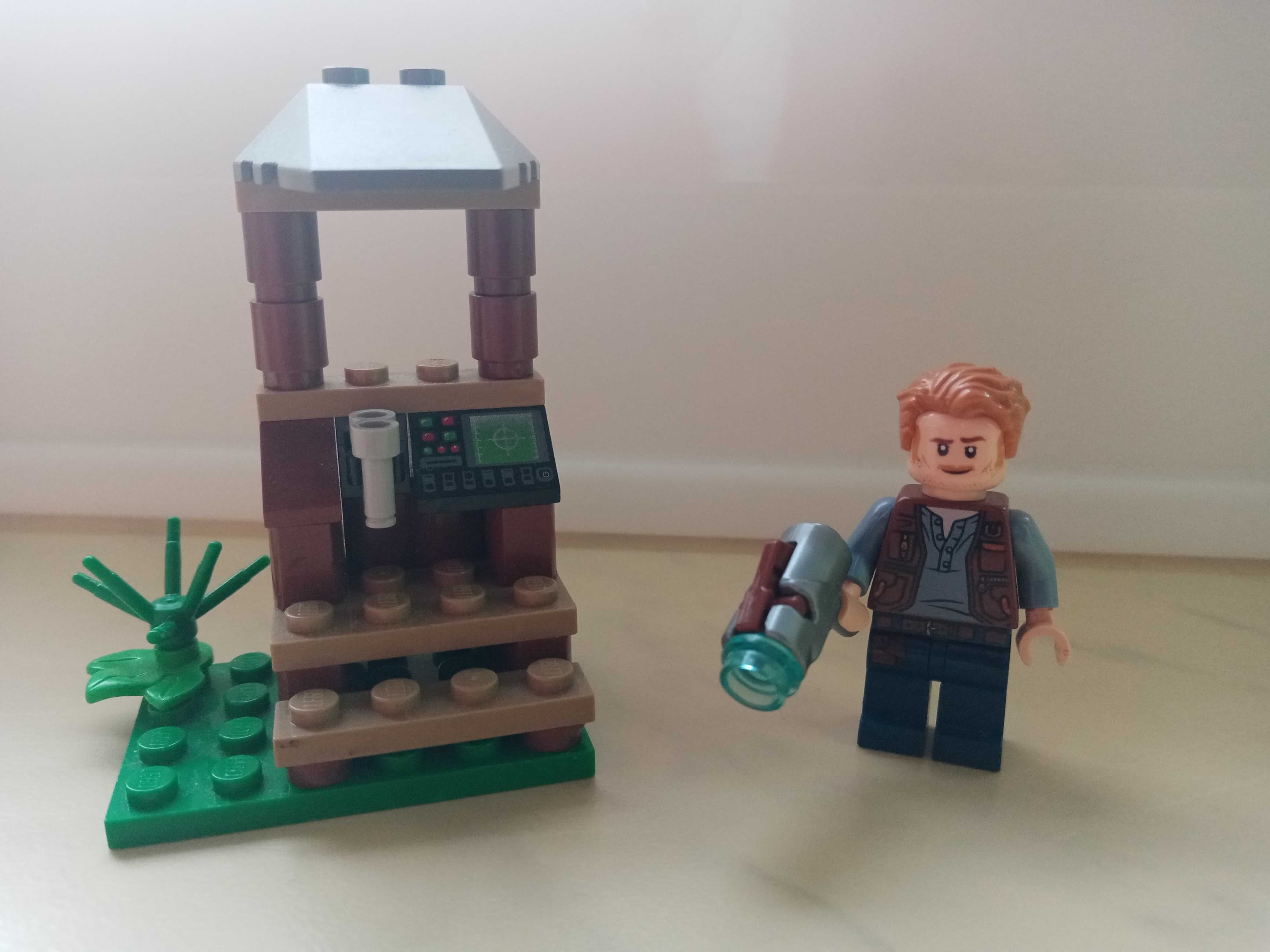 Lego Jurassic World centrum badawcze + figurka