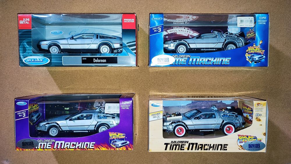 Modele Auta Powrót Do Przyszłości Back To The Future DeLorean 1/24