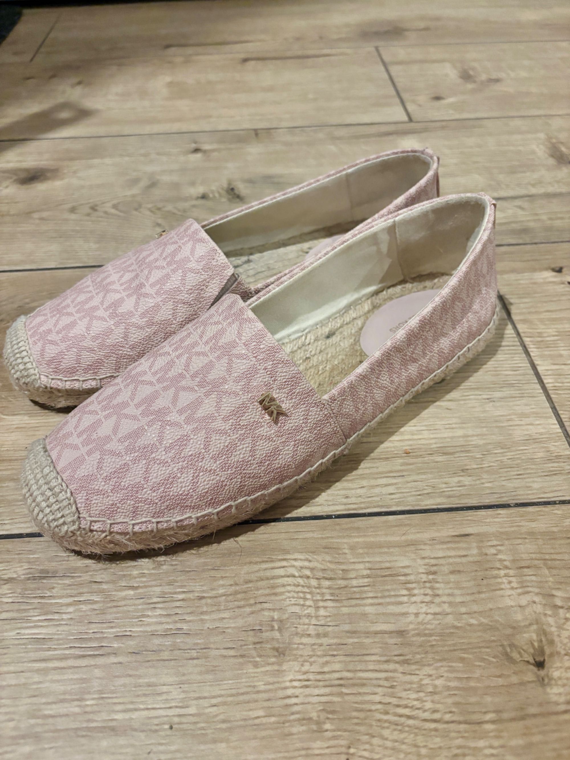 Espadryle Michael Kors różowe r.38.5