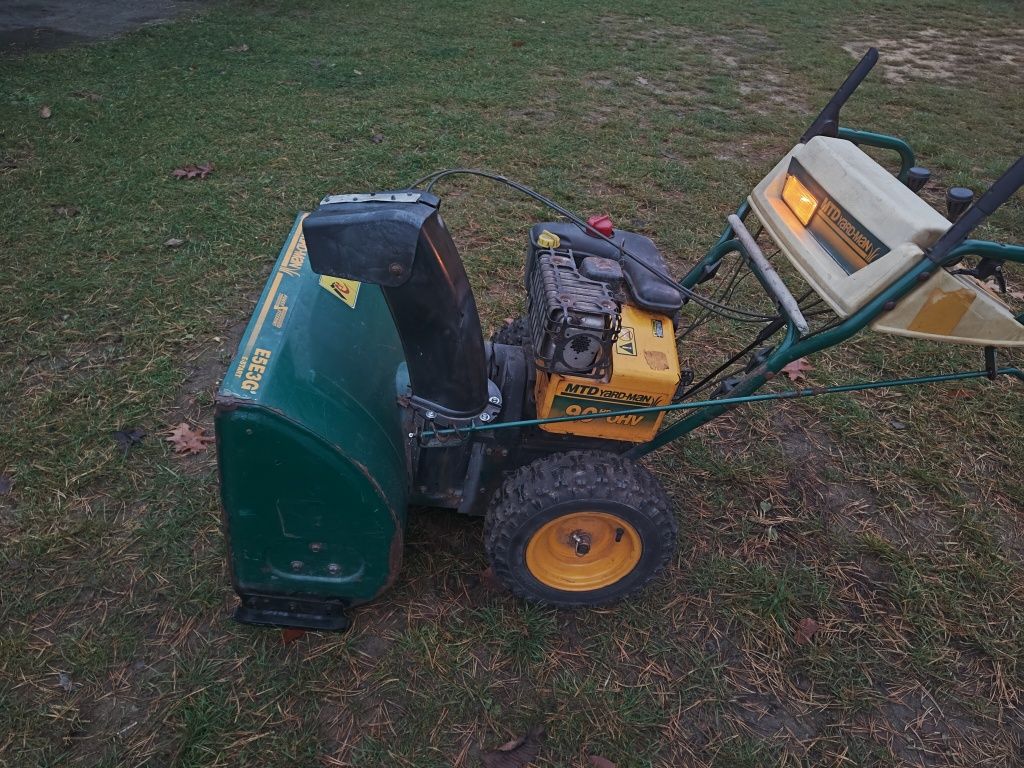 Odśnieżarka mtd yard Man 9hp