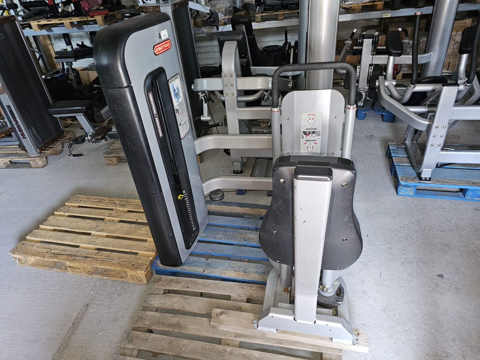 Przywodzenie-Odwodzenie 2w1 Star Trac technogym life fitness