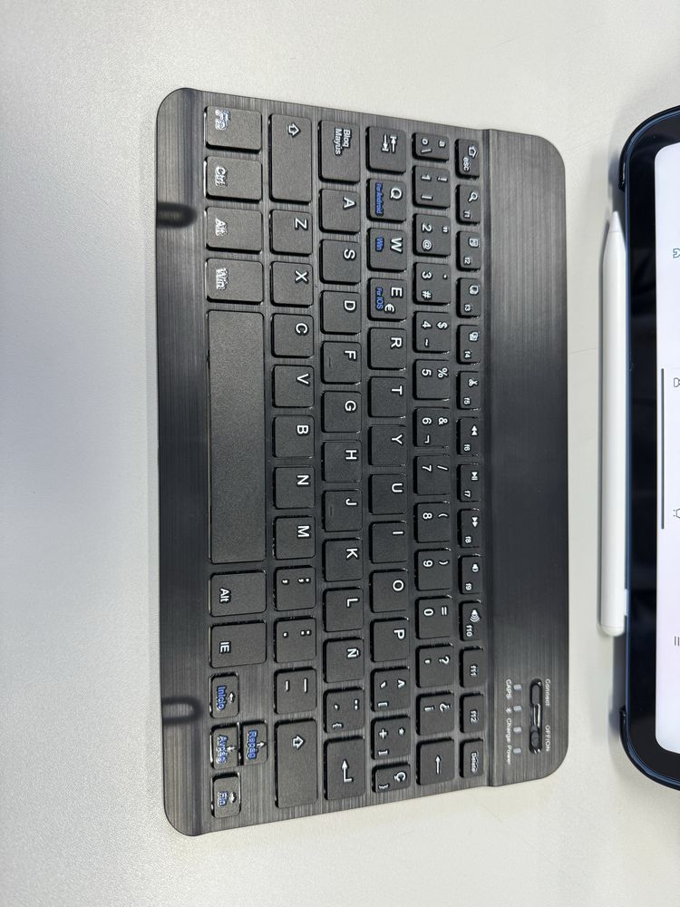 Teclado bluetooth magnetico para ipad