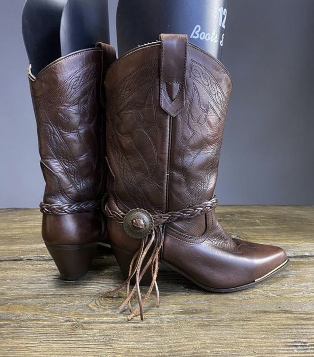 Чоботи козаки шкіряні Мексика