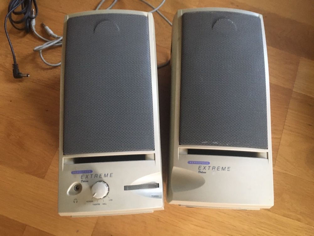 Głośniki stereo + zasilacz 27W