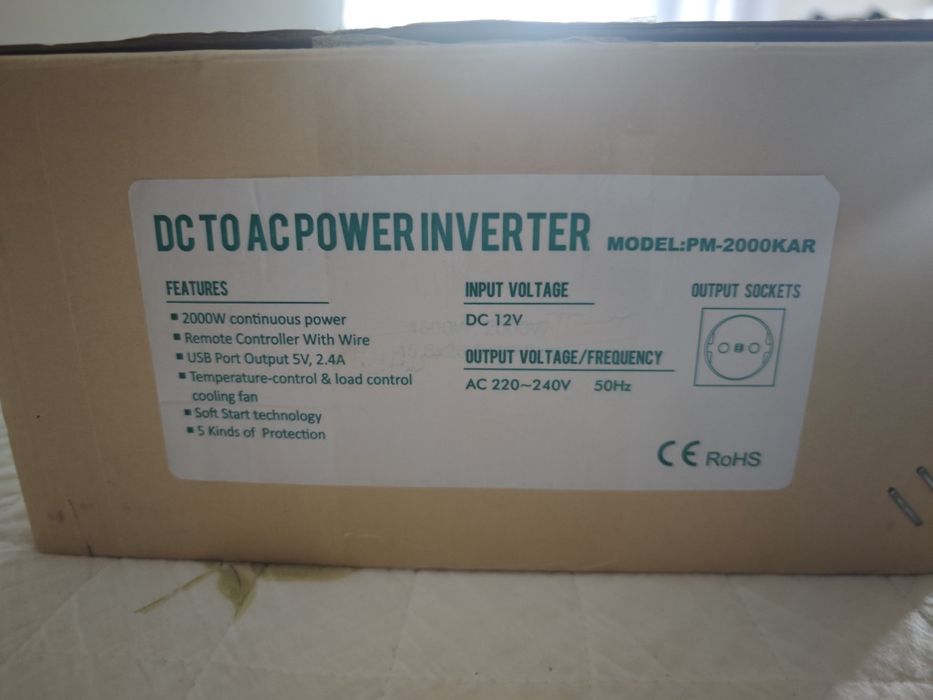 Inversor de corrente 2000 W