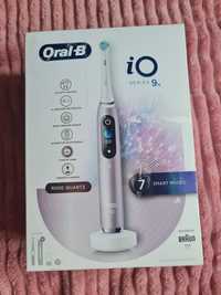 Szczoteczka Magnetyczna Oral B iO 9 series 9N Rose różowa Komplet