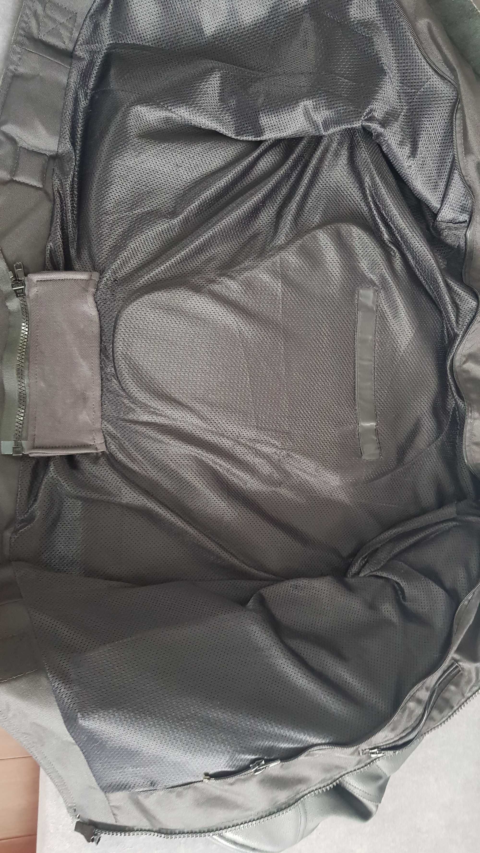 motocyklowa skórzana kurtka XXL