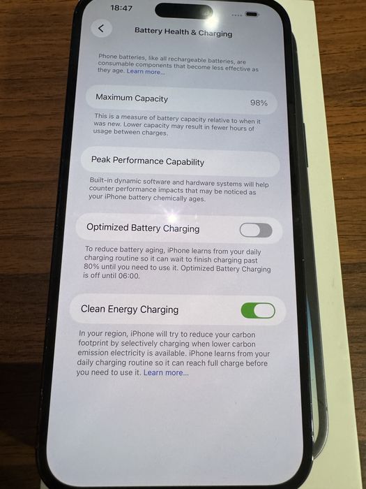 Продам Iphone 14pro max 128gb black з фіз.сім