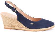 Buty damskie espadryle na koturn VISCATA Palomera Canvas Navy rozm 40