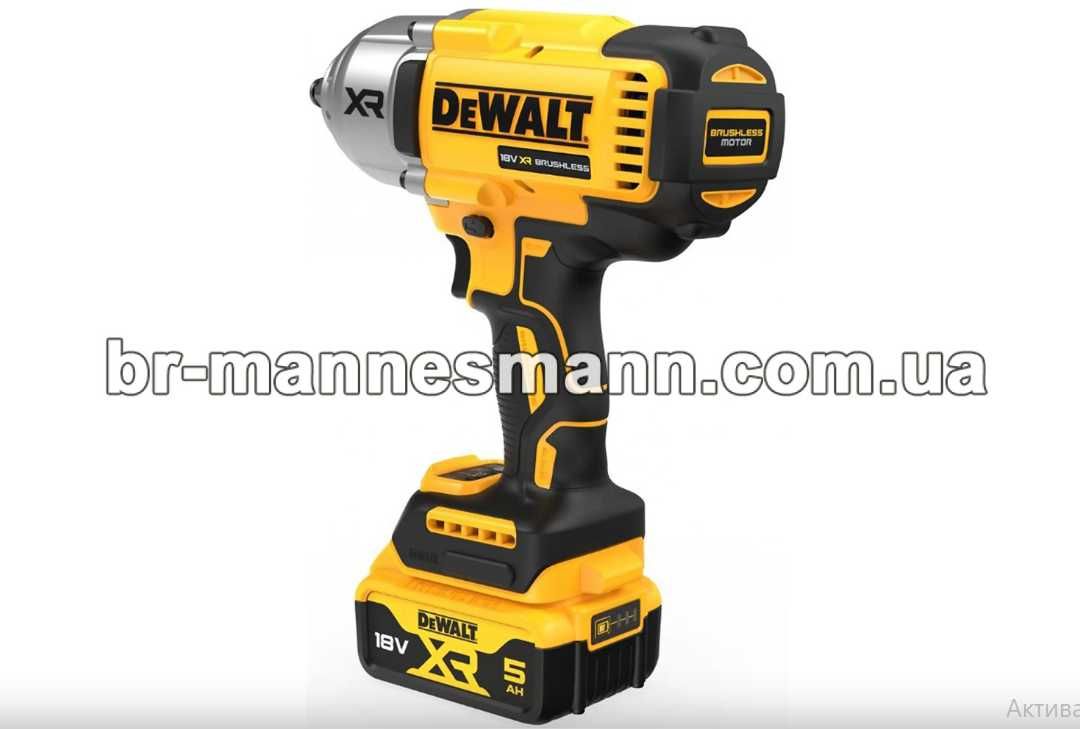 КЛЮЧ ГАЙКОВЕРТ  Акумуляторний  DEWALT DCF900P2T 1/2" 1355NM 2200 УД ХВ