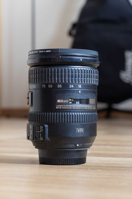 Zestaw Nikon D60, 18-200 G ED II, 18-55 G ED II