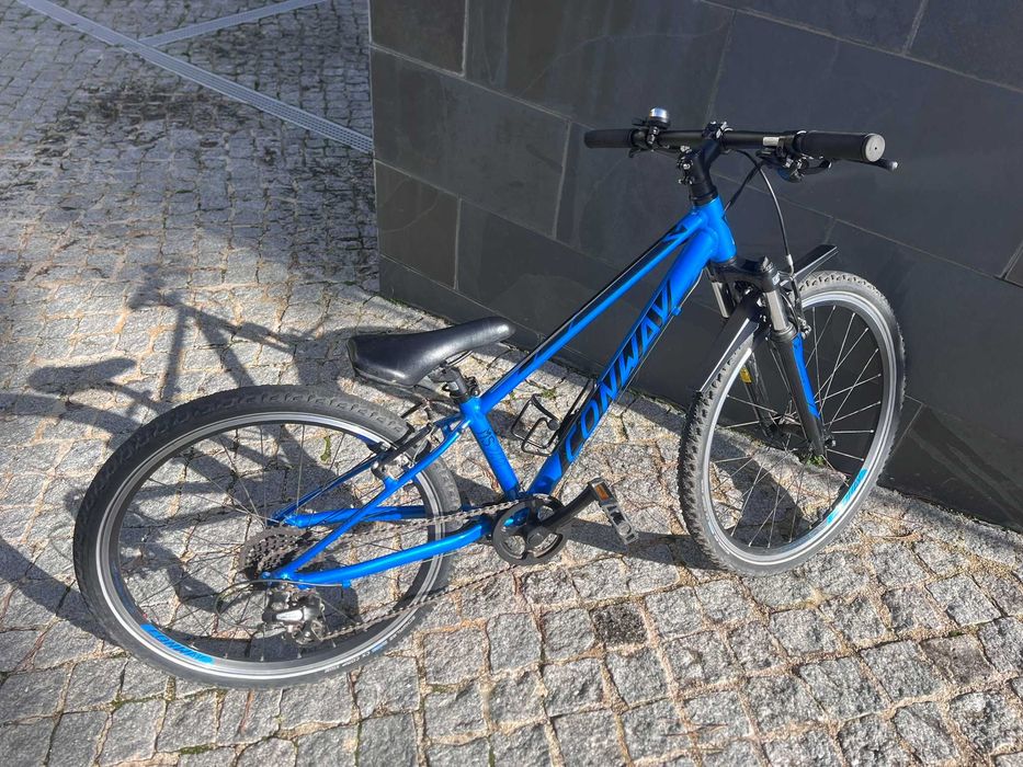 Conway MS240 – Bicicleta Juvenil Azul (rodas de 24")