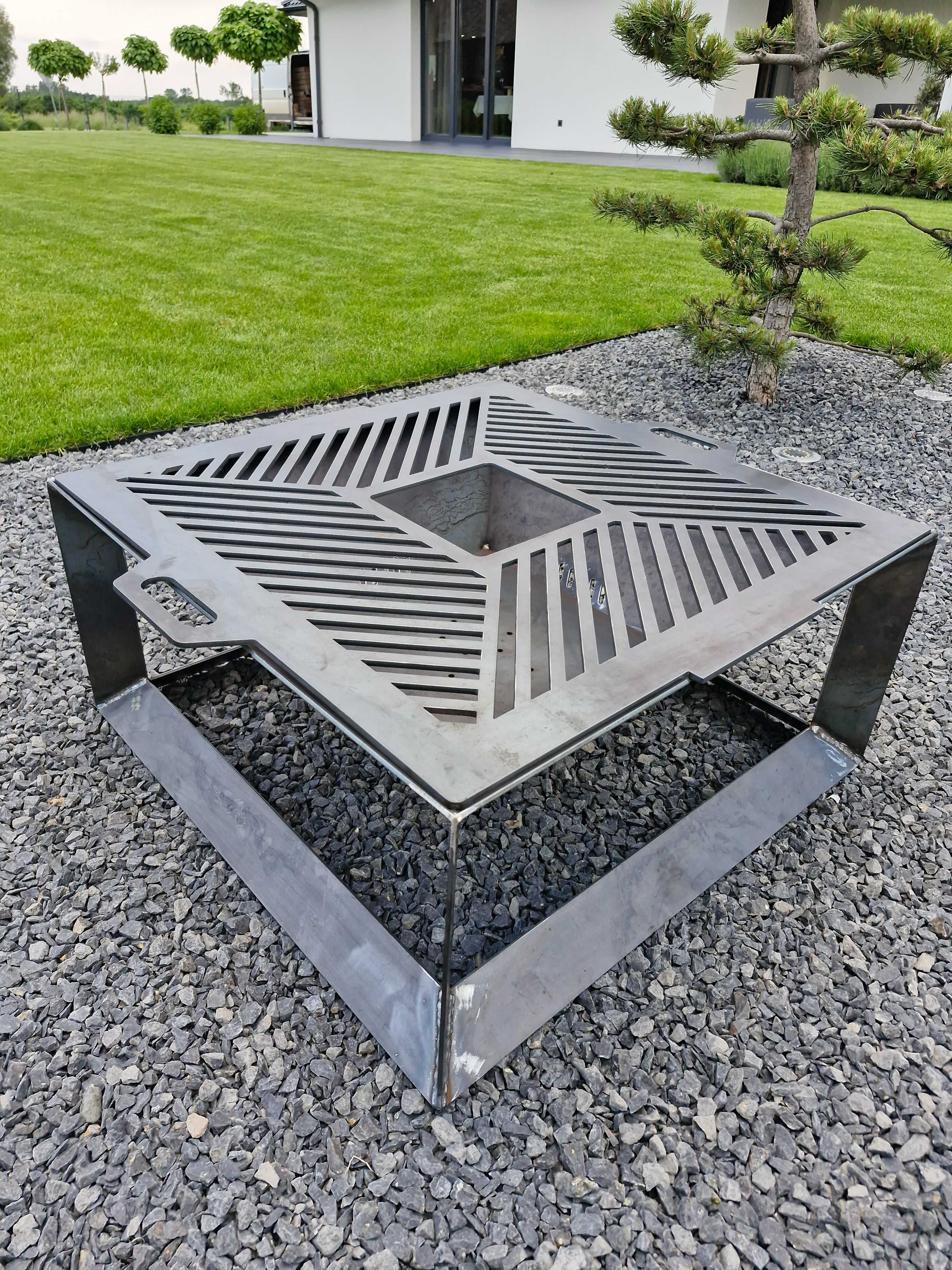 palenisko ogrodowe 4mm z rusztem 6mm o wymiarach 75x75 grill producent