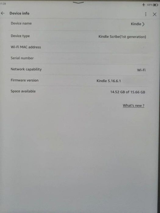 Електронна книга Amazon Kindle Scribe 1 , в чудовому стані