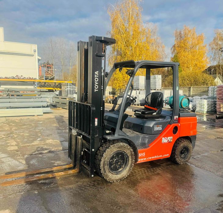 TOYOTA 02-8FGJF35 ROK 2022 TRIPLEX ,LPG + benzyna.