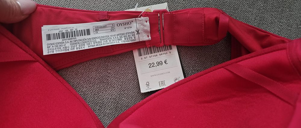 04 Oysho Góra od bikini strój kąpielowy r.S