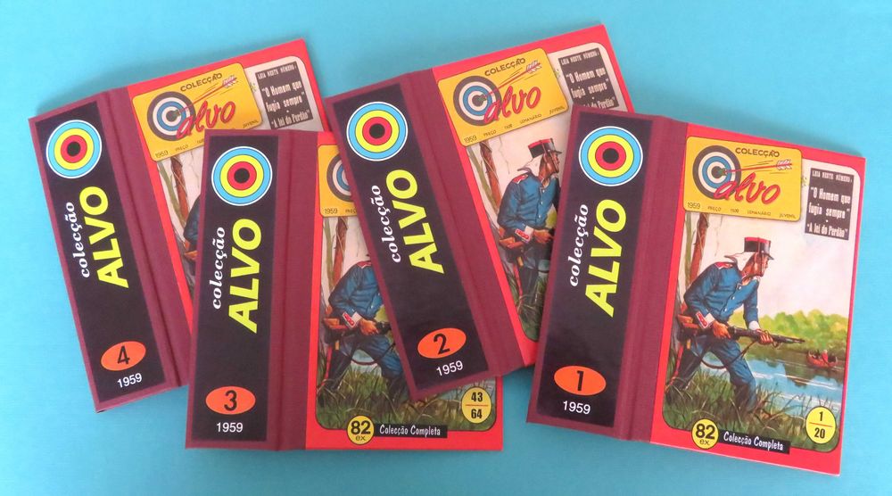 Coleção ALVO - Capas para GUARDAR as revistas SOLTAS (Exclusivo)
