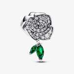 Pandora róża charms