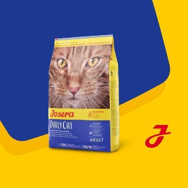 -20% JOSERA DailyCat 10кг Беззерновий корм з для котів. Йозера