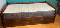 łóżko 90x200 z materacem