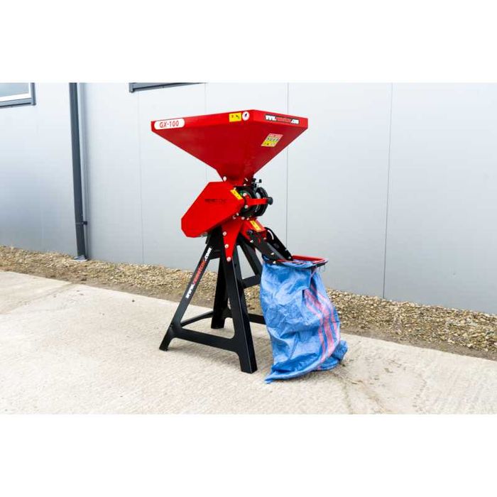 Gniotownik zbożowy GX-100 Śrutownik do zbóż  800 kg/h cena BRUTTO
