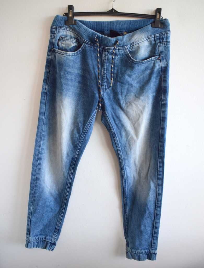 Cropp slim joggers spodnie jeansy s/m w30 l 32