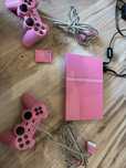 Playstation 2 PINK  dwa pady karta pamięci