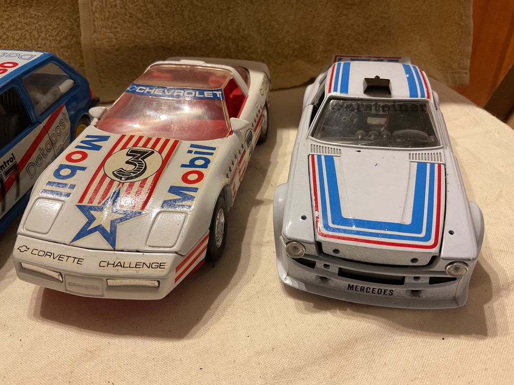 Miniaturas de carros de rally 1/24 Burago, hotwheels, revell