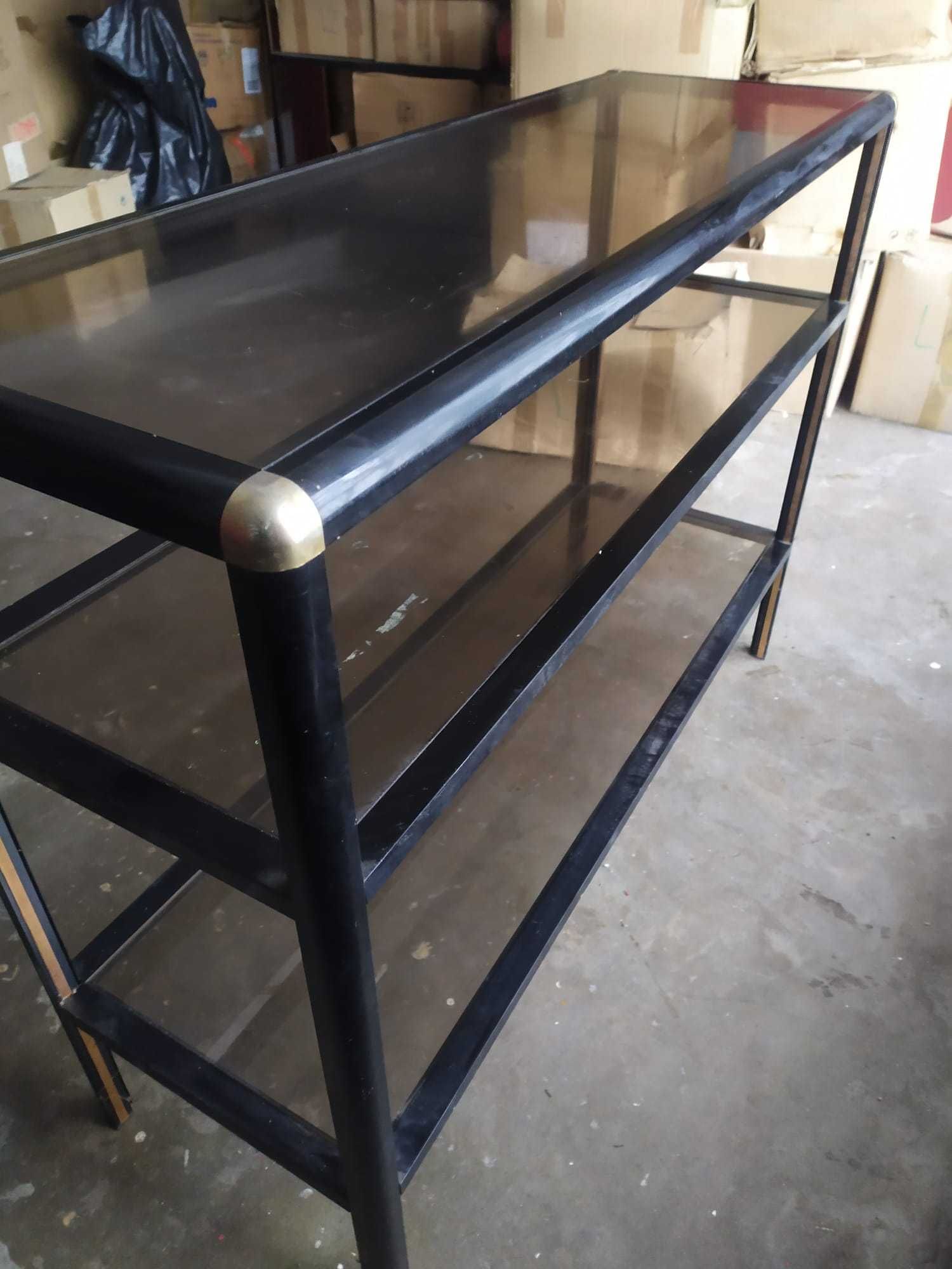 Mesa de vidro expositor