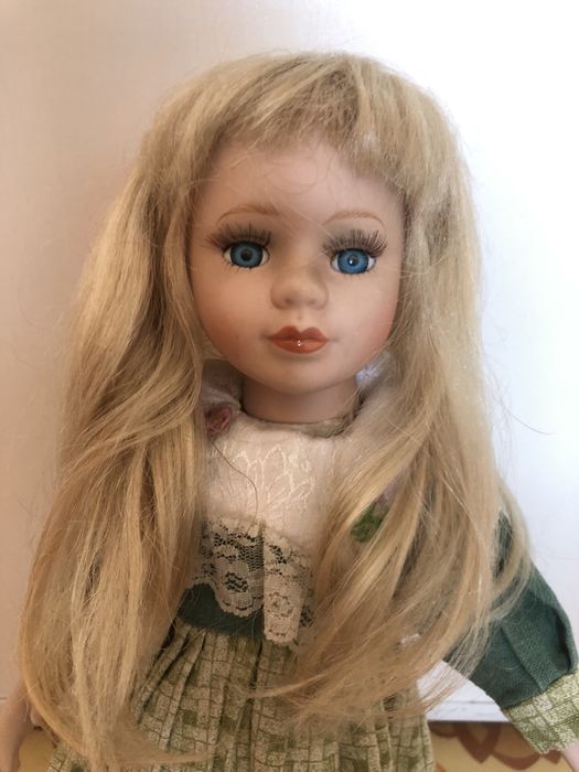 Lalka porcelanowa 40 cm